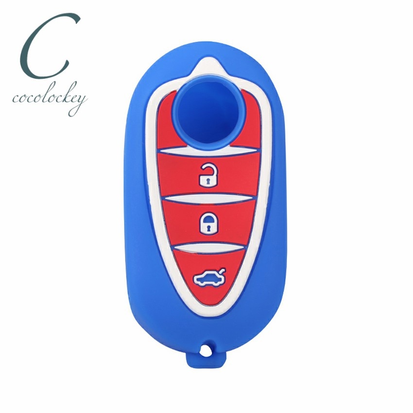 Cocolockey Szilikon Car Key Cover Fob Alfa Romeo C Mito Giulietta Myth