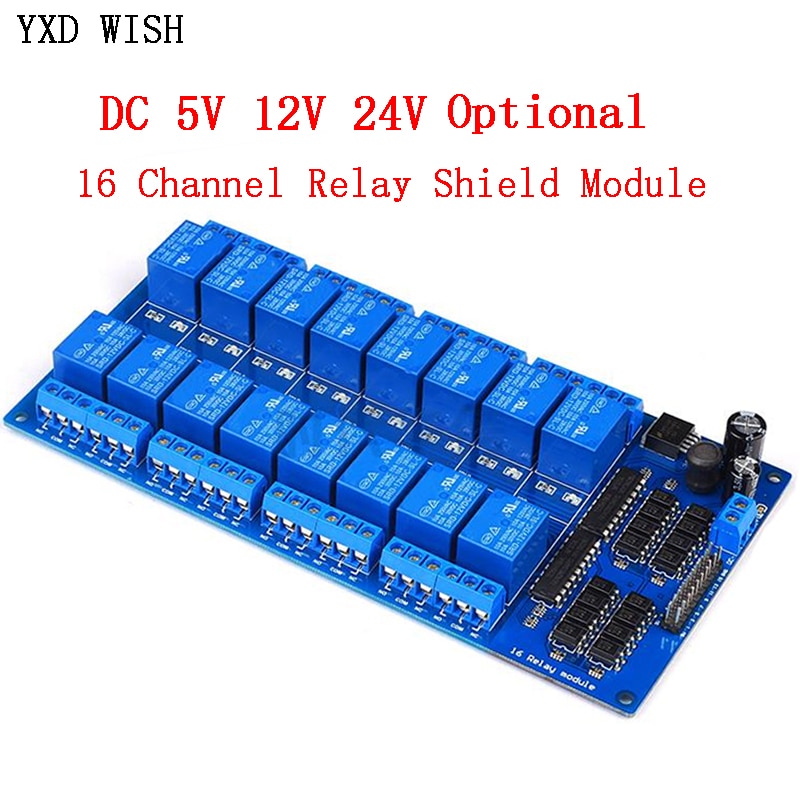 Csatorn S Rel Shield Modul Dc V V V Optocoupler Lm