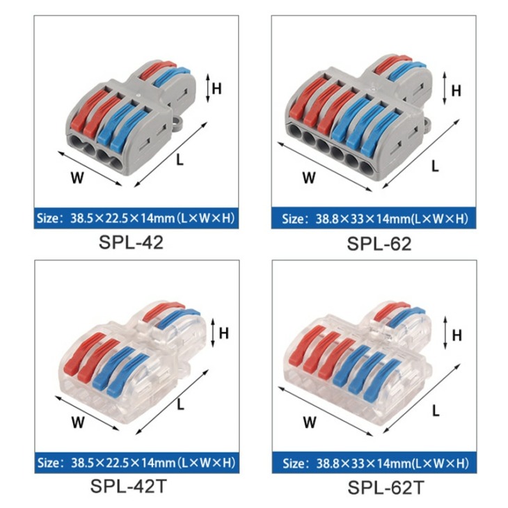 Dobozos Spl 42 62 Gyorshuzal Csatlakozó Univerzális Compact Splitter