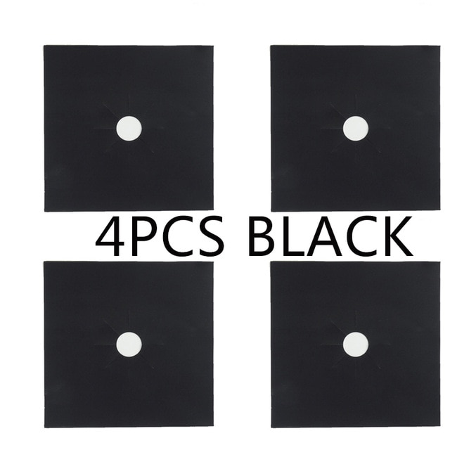 4pcs black