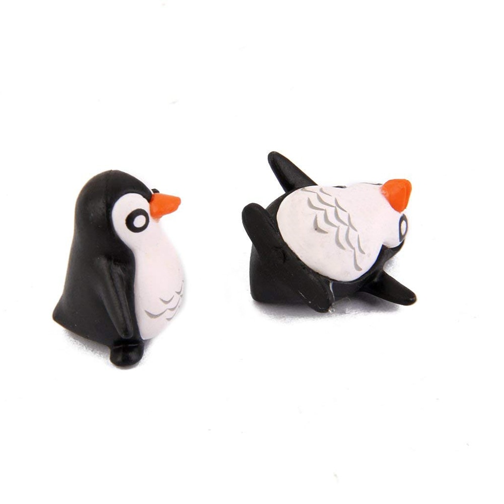 Rovarok Kutyák Kisállat Képző Eszköz 3 Az 1-Ben 10Db Miniatűr Pingvin Figura Tündérkert Tájkert Bonsai Dekor Gyerekjáték