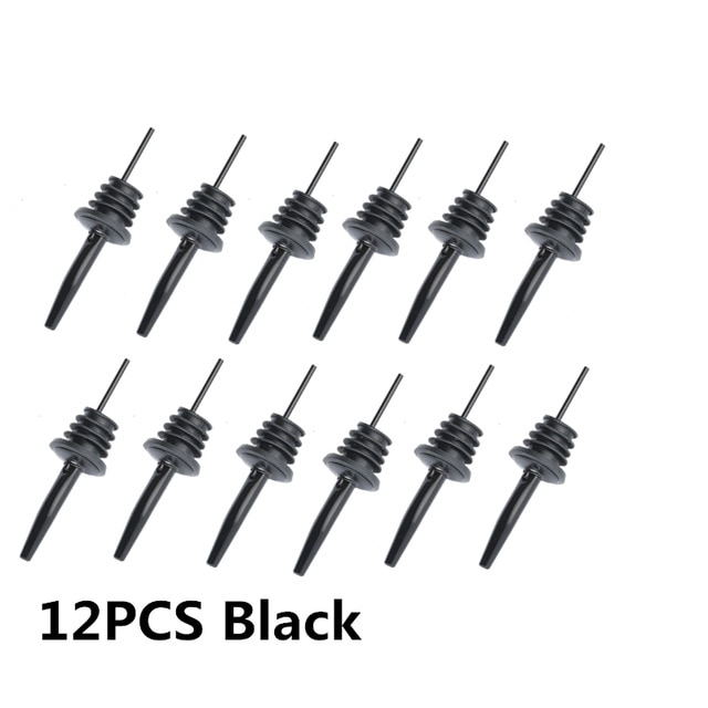 12 PCS Black