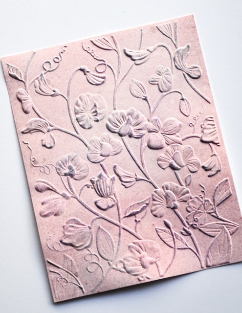 Embossed Folder