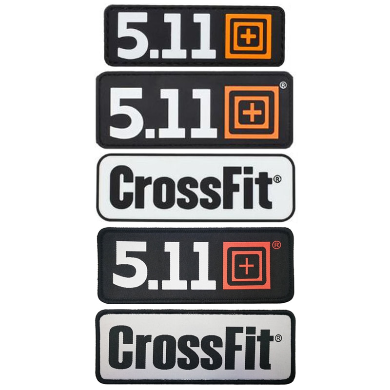 1-Piece-CrossfitPVC5-11-Patch-Stripe-Applique-Cloth-Label-Denim-Jacket-Decoration-Locomotive-Patch-Clothing-Accessories Cipzáras Táskák 1 Darab Crossfitpvc5.11 Tapasz Csíkos Rátétes Ruhacímke Farmerdzseki Díszítés Mozdony Ruházati Kiegészítők Kitűző - Image 1
