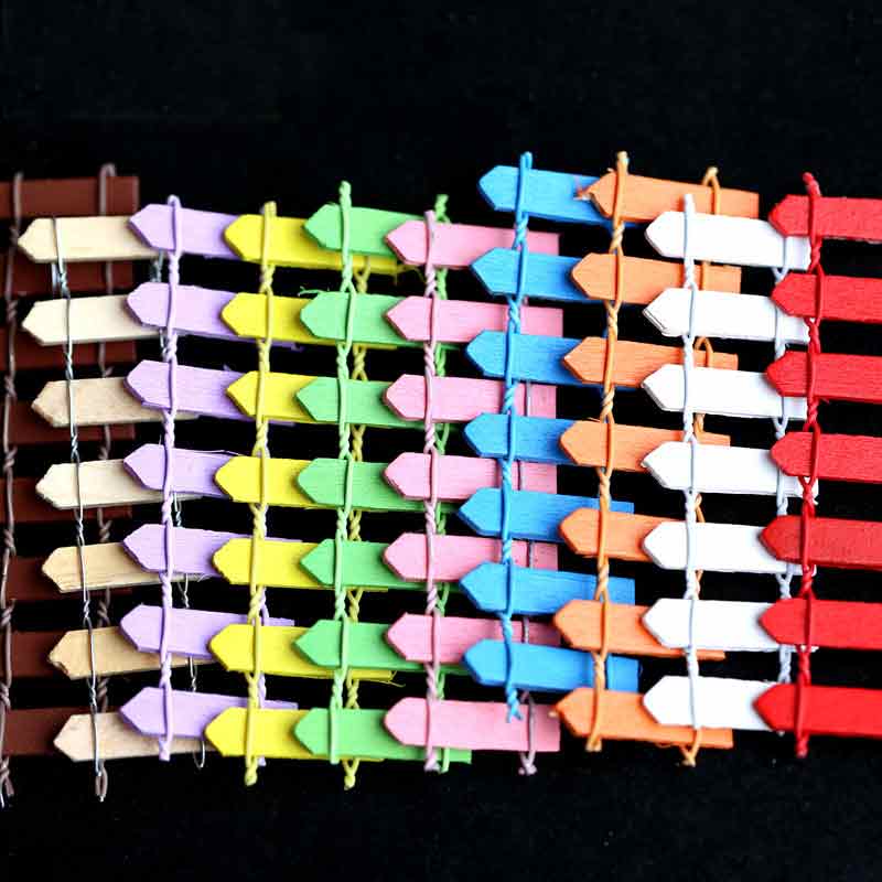 10Db Mini Kerítés Miniatúrák Tündérkert Gnóm Moha Terráriumok Gyanta Kézműves Díszek Otthoni És Kerti Kawaii