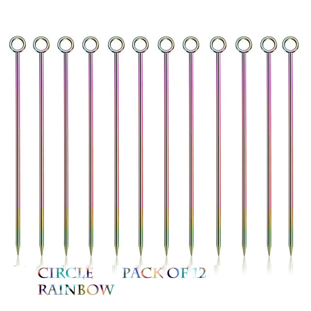 Rainbow Circle 12PCS
