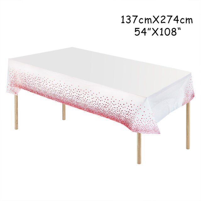 1pcs Pink tablecloth