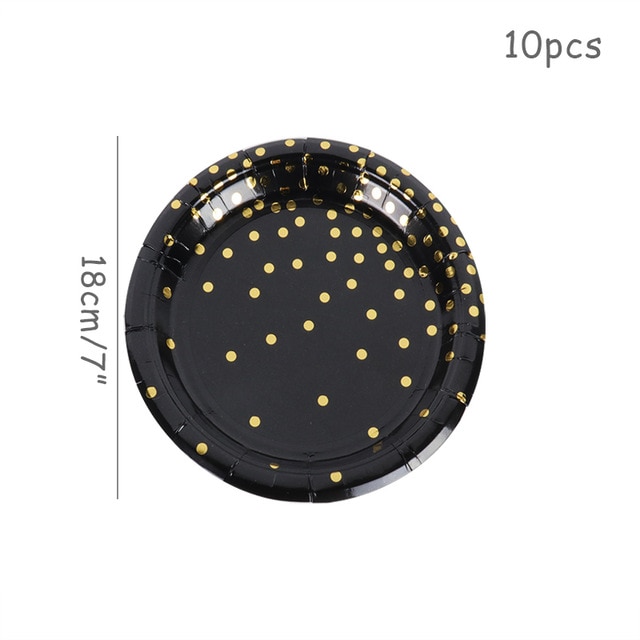 10pcs 7inch Plates