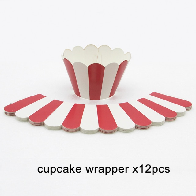 cupcake wrapper x12