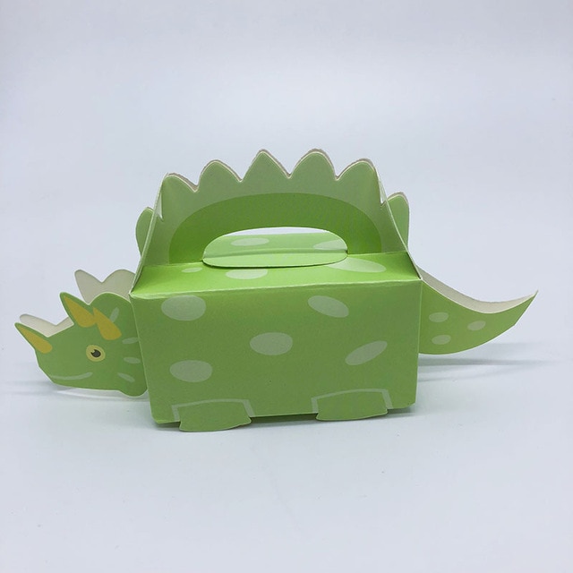 10pcs Green dinosaur