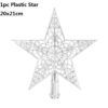 Silver Plastic Star