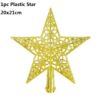 Gold Plastic Star