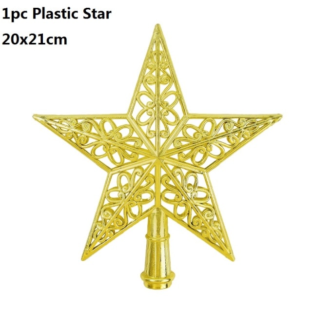 Gold Plastic Star