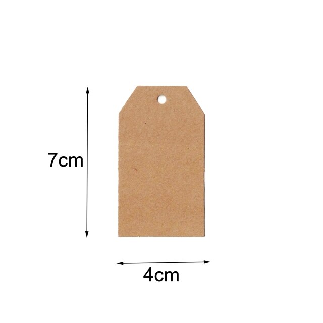 Brown - 4x7cm