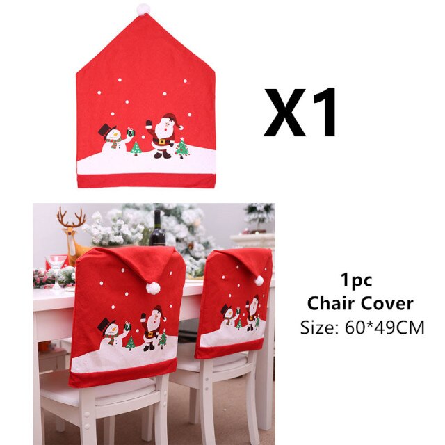 Santa Chair Cover