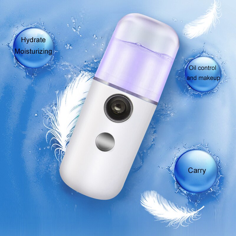 Portable Kitárt Mini Alkohol Fertőtlenítő Nano Hideg Spray Bullet Elektromos Porlasztó Bármikor És Bárhol Eszköz