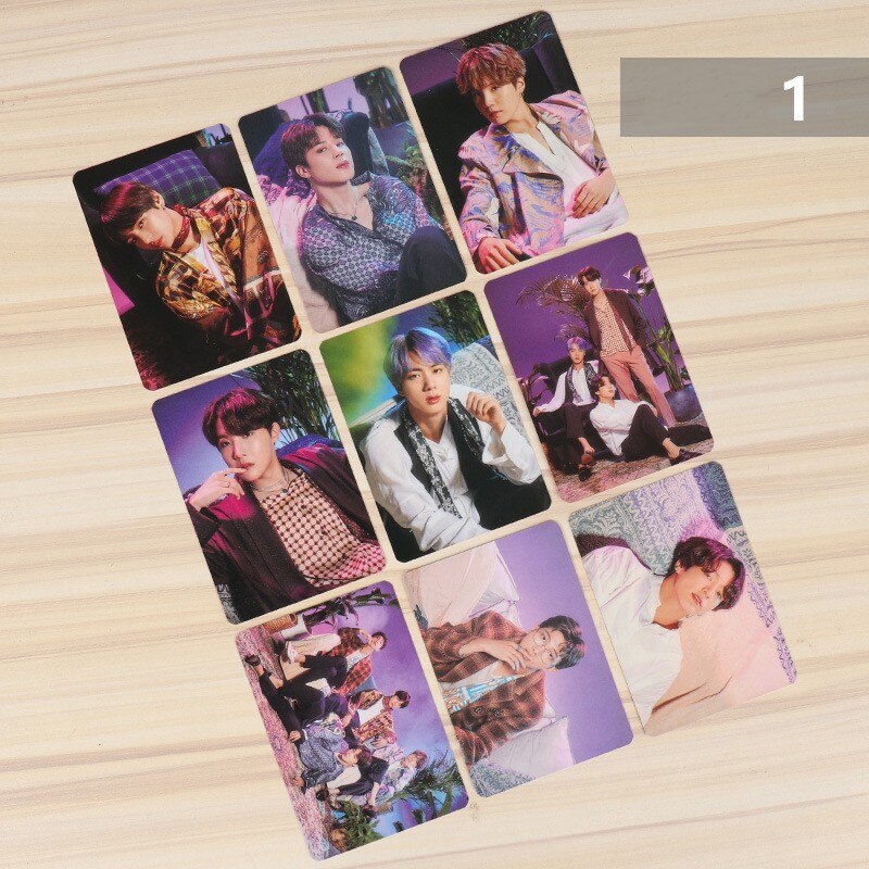 Dél-Koreai Csoportok K-Pop Bangtan Boys Poszter Lomo Kártyák Pocard Love Yourself Térkép A Soul Persona Hd Falmatricákról 25Db Papírtáska