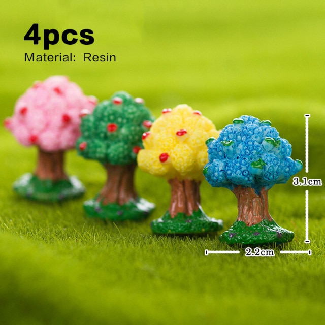 4pcs apple tree