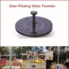 mini solar fountain