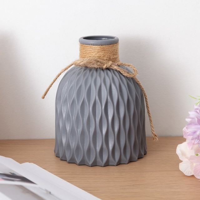 Gray Vase