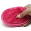 pink Massage gloves