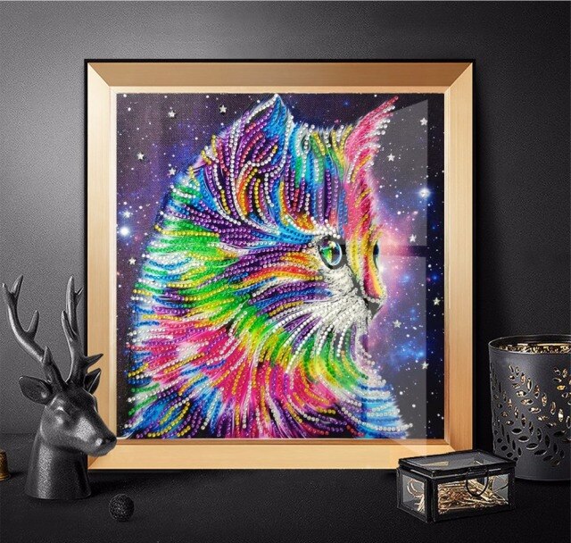 Cat painting