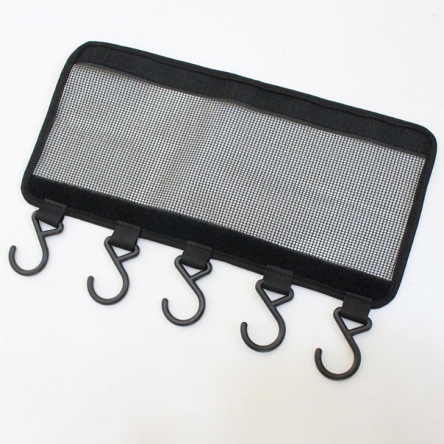 Mesh 5 plastic hooks