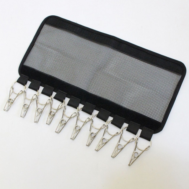 Mesh 10 metal hooks