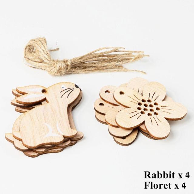 Rabbit Floret 8Pcs