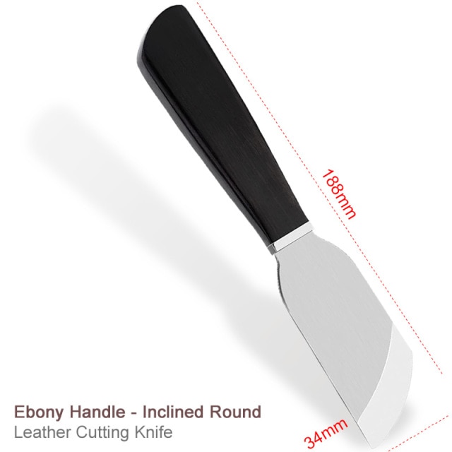 Ebony Inclined Knife