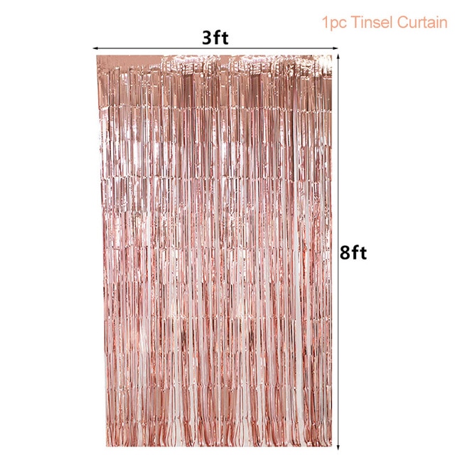 1pc tinsel curtain