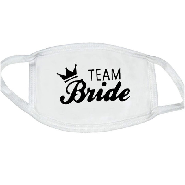 white Team bride