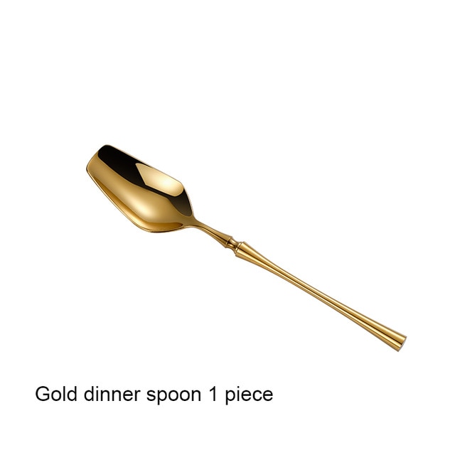 Gold dinner spoon