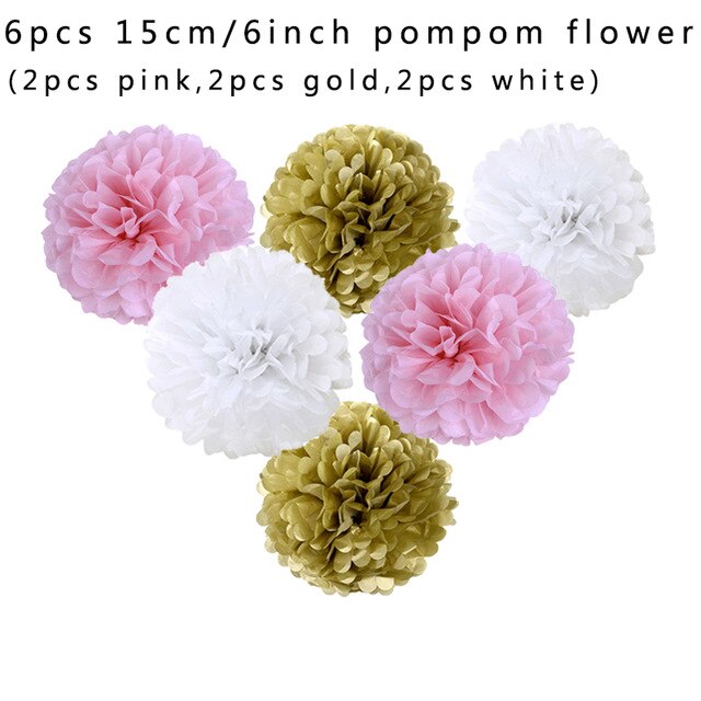 6pcs pompom