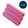 Pink 3 roll