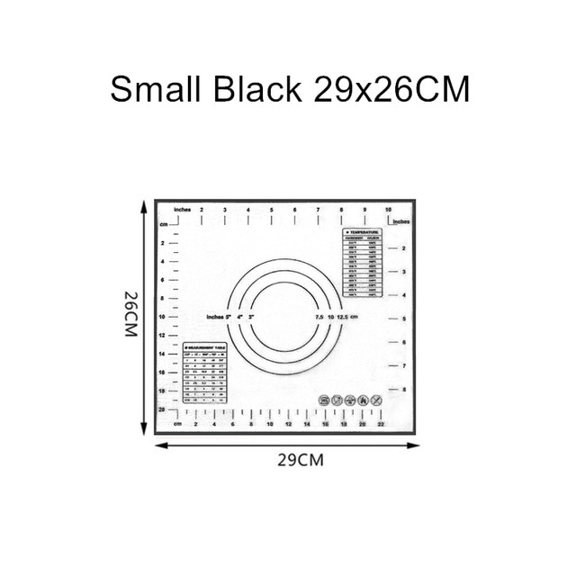 Black 29x26cm