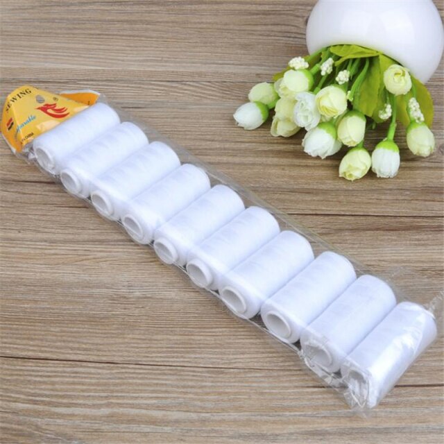 10pcs White Thread