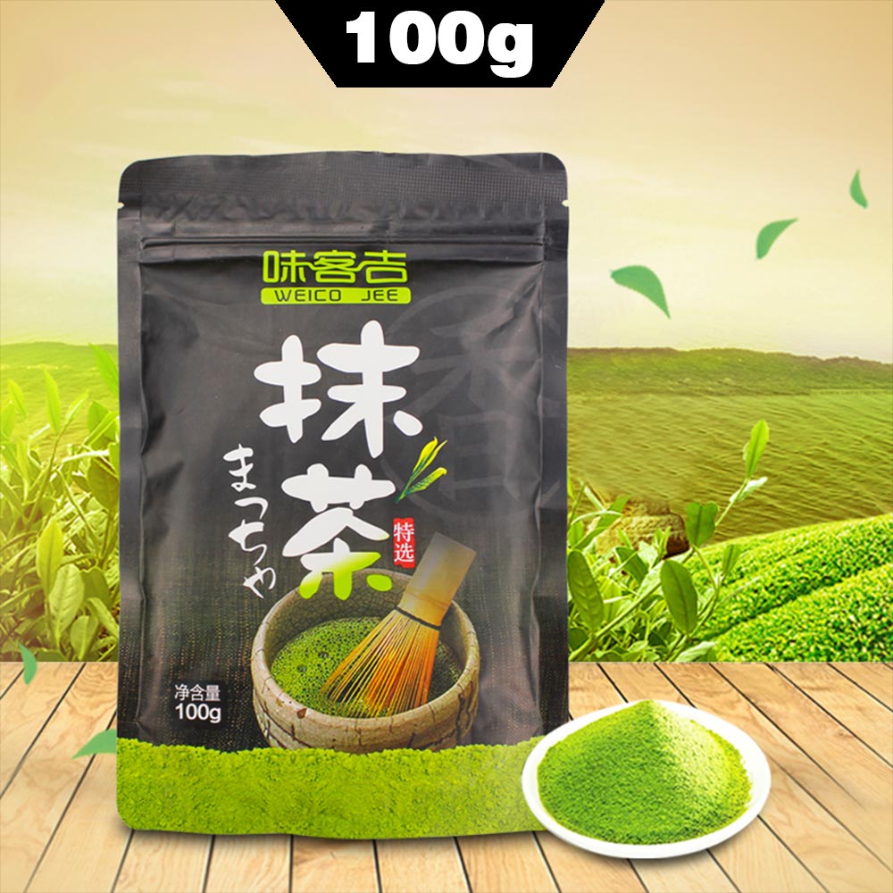 2021/2021 Kínai Zöld Matcha Tea Étel Tiszta Por 100G