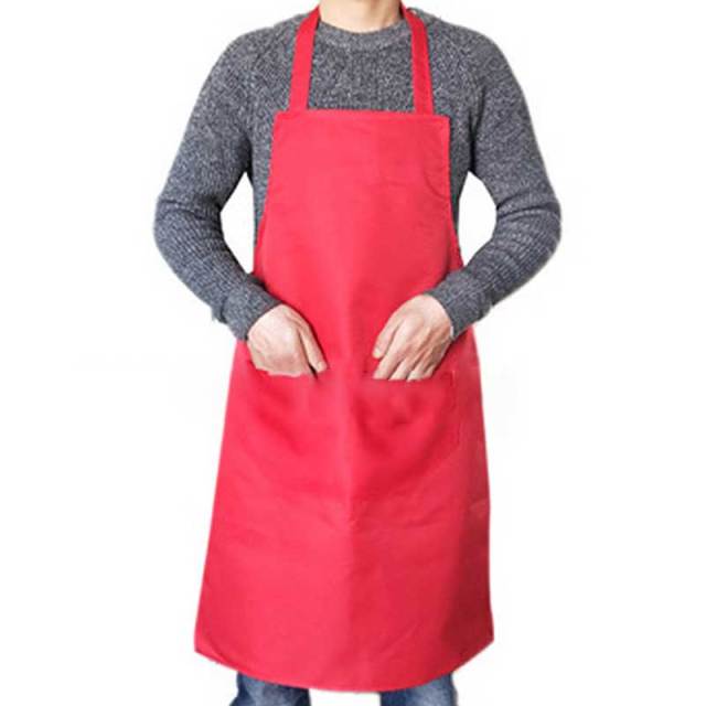 red apron