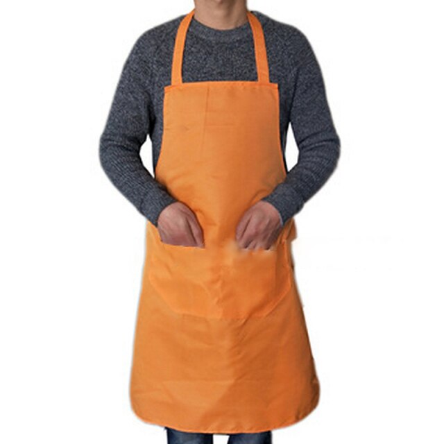 ornage apron