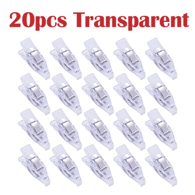 20pcs transparent