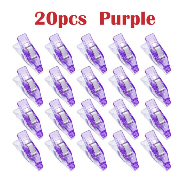 20pcs purple