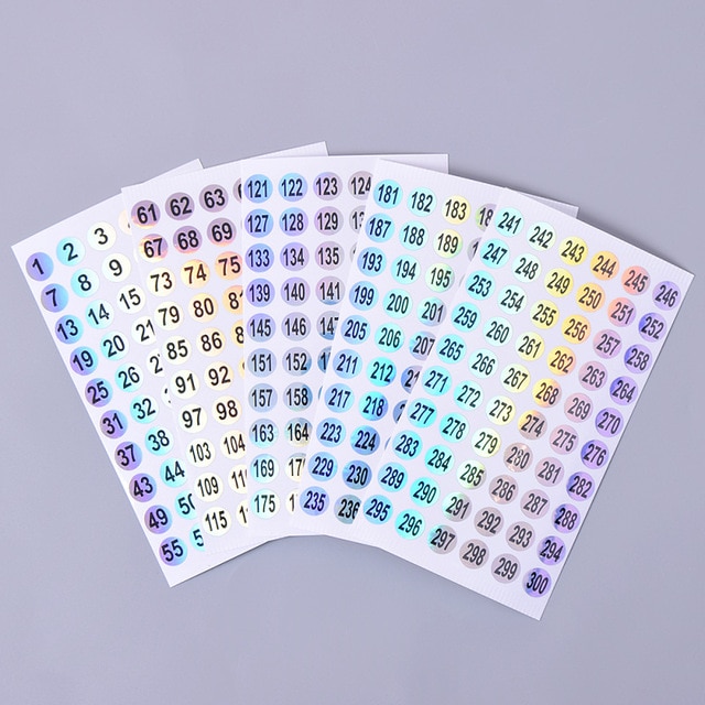 Number 1-300
