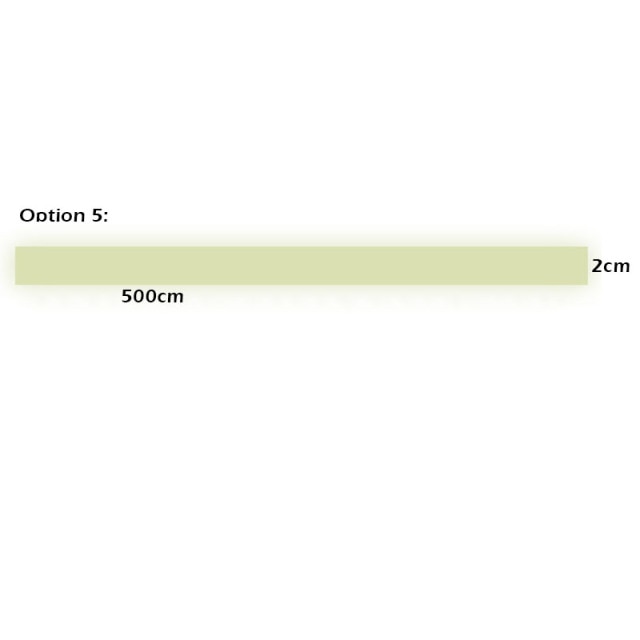 2cmx500cm
