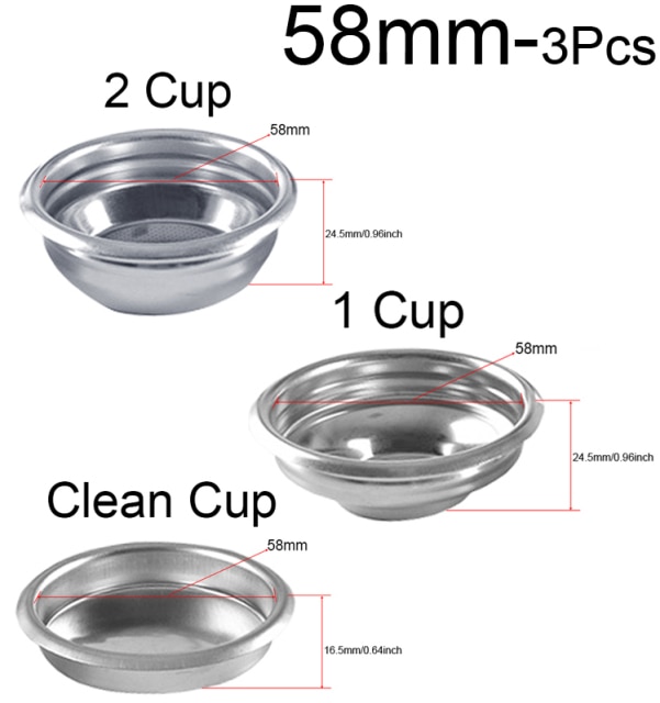 58mm 1I2IClean Cup