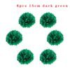 15cm dark green