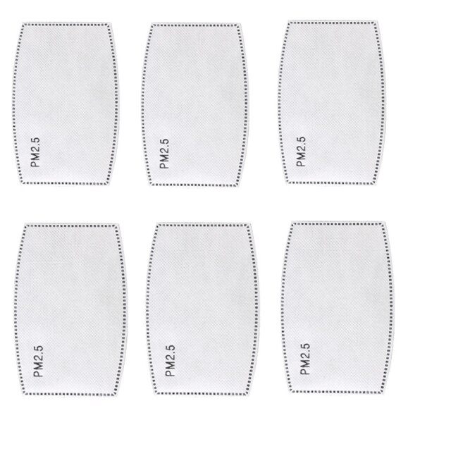 6pcs adult fliter