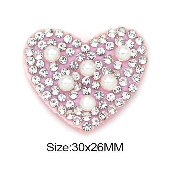 Pink Heart 10Pcs