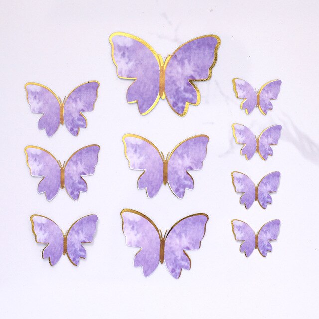 10pcs purple B