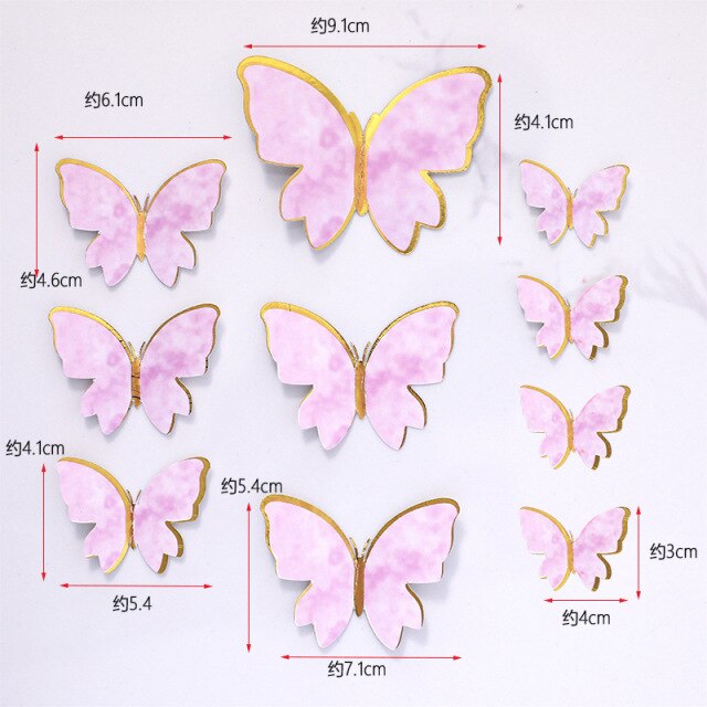 10pcs pink B